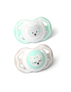 Залъгалка Babyono симетрична силикон 3-6м. 1224/01