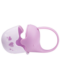 Кутия за залъгалка с държач за количка Babyono розова 529/03