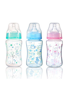 Шише антиколик Babyono Широко гърло 403, 240 мл