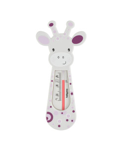 Термометър за баня Babyono Жираф бял лилав кръг 776/02