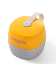 Кутия за залъгалка Babyono NATURAL NURSING жълта 535/03