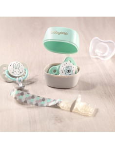 Кутия за залъгалка Babyono NATURAL NURSING mint 535/02 2