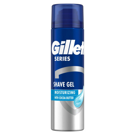 GILLETTE Series Овлажняваща, пяна за бръснене, с каково масло, 200 мл