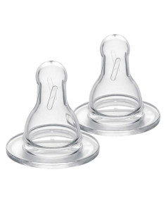 Биберон Medela M-medium flow 2 бр