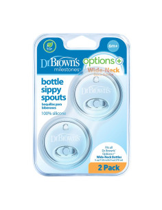 Накрайник Dr.Browns за преходно шише Wide-Neck Options+ 2бр. 2
