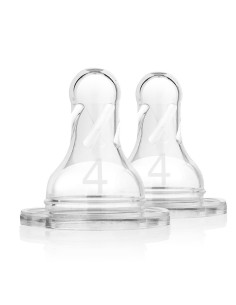 Биберони Dr.Browns за шишета Narrow-Neck 9м.+