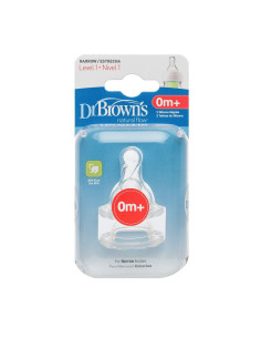 Биберони Dr.Browns за шишета Narrow-Neck 0 м.+