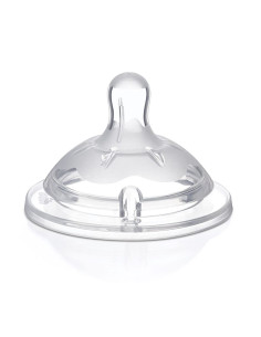 Биберон CHICCO Natural Feeling комбиниран 4 месеца + 2бр. в опаковка