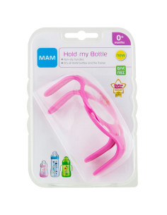 Дръжки за шишета MAM розови 2бр. 2