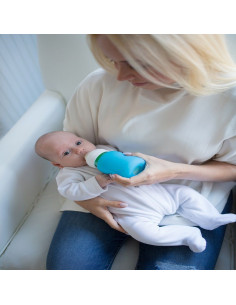 Протектор Dr.Browns за стъклено шише Wide-Neck 150 ml Син 2