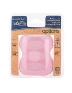 Протектор Dr.Browns за стъклено шише Wide-Neck 150 ml Св.розов 080