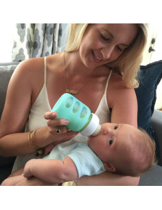 Протектор Dr.Browns за стъклено шише Wide-Neck 150 ml Мента 083