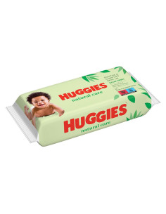 Бебешки мокри кърпи HUGGIES Natural Care 56 броя 2