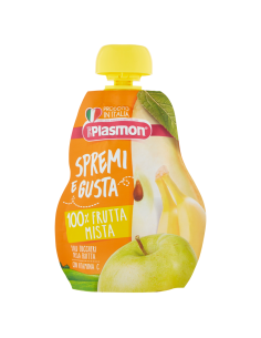 Плодова закуска Plasmon микс от плодове 6+м 100гр.