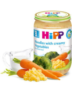 БИО пюре Hipp Макарони с броколи и сметана 220гр.