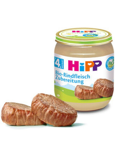 БИО Телешко месо Hipp 125гр.