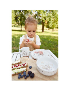 Комплект за хранене Lassig Tiny Farmer Sheep - Goose 3 части 2