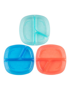 Чиния Dr.Browns Divided за хранене 3бр. 2