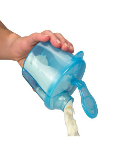 Дозатор за сухо мляко Dr.Browns с три отделения син