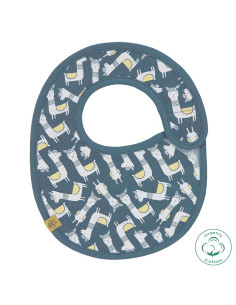 Лигавник Lassig Glama Lama Blue 0-12 м.