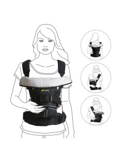 Ергономична раница Hauck 4-Way Carrier 581025 2