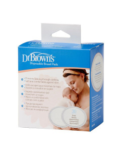Подплънки за кърмачки Dr.Browns за еднократна употреба 30 бр. 2