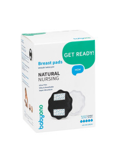 Подплънки за кърмачки Babyono Черен, 24 бр. 298/02 2