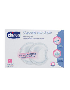 Антибактериални подплънки CHICCO за кърмачки - 60 бр.