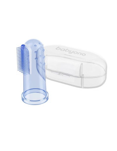 Четка за масаж на венците Babyono син 723/02