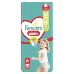 PAMPERS 9% ДДС Active Baby Размер 6, гащички, GP, 48 бр.