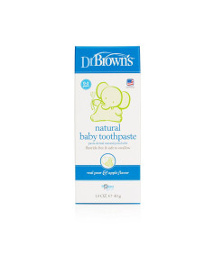 Натурална паста за зъби Dr. Brown’s ябълка/круша