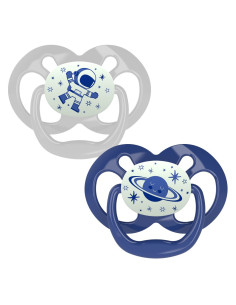 Залъгалка Dr.Browns Advantage етап 2 светещи Сини 2 броя