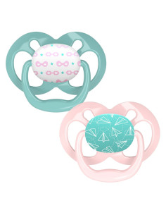 Залъгалка Dr.Browns Advantage етап 2 Розови 2 броя