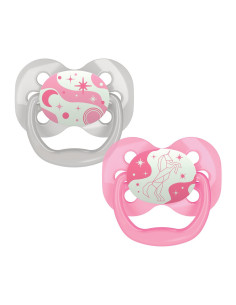 Залъгалка Dr.Browns Advantage етап 1, светещи, 2 броя