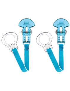 Клипс за залъгалка MAM Style син 2 бр.