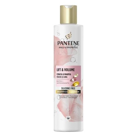 PANTENE Lift & Volume, шампоан, за обем и плътност, 250 мл
