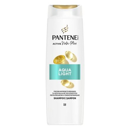 PANTENE Aqua Light, шампоан, за фина и склонна към омазняване коса, 300 мл