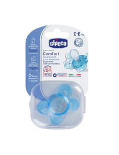 Залъгалка CHICCO Physio Comfort 0-6м 1бр момче