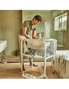 Вана за бебе със стойка Jane Flip с повивалник 2
