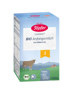 Мляко за кърмачета Topfer Lactana Bio 1 0+м 600гр.