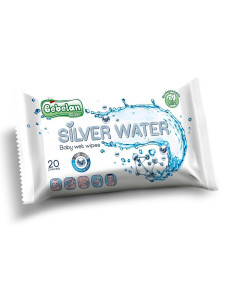 Бебешки мокри кърпи Bebelan със Сребърна Вода 20бр