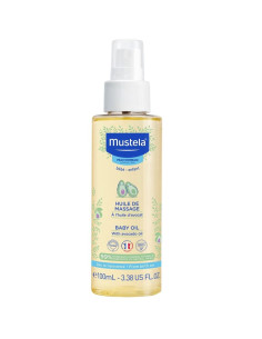 Масажно олио-спрей Mustela за бебета/ деца 100мл