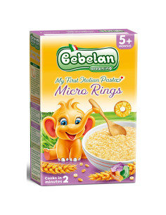 Бебешка паста Bebelan Микро Кръгчета 5+ м 350гр.