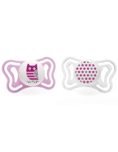 Залъгалка силикон 6-16 м. 2 бр G CHICCO 0361