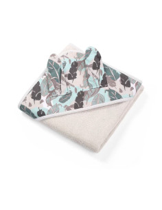 Хавлия за баня Babyono Bunny Ears 100х100 см