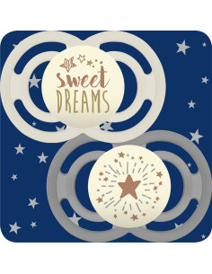 Залъгалки MAM Perfect Night Soother 6m+, 2 бр., MAM-FED79-UNI