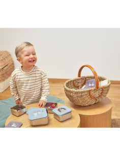 Детски комплект кутии Lassig Tiny Farmer, 3 броя 2