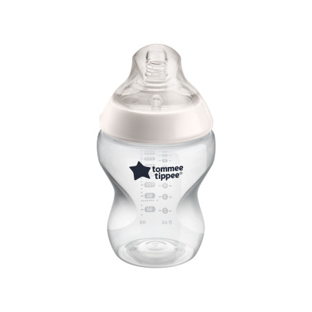 Шише за хранене Tommee Tippee Natural Start самостерилизиращо 260 мл. 0м+
