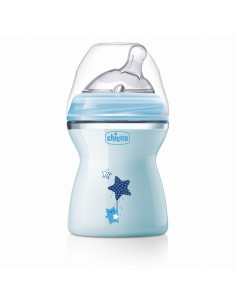 Шише със силиконов биберон Natural Feeling CHICCO N0243