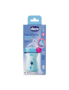 Шише със силиконов биберон Natural Feeling CHICCO N0243 2